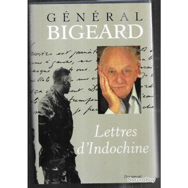 lettres d'indochine du g�n�ral marcel Bigeard ,cartonn�