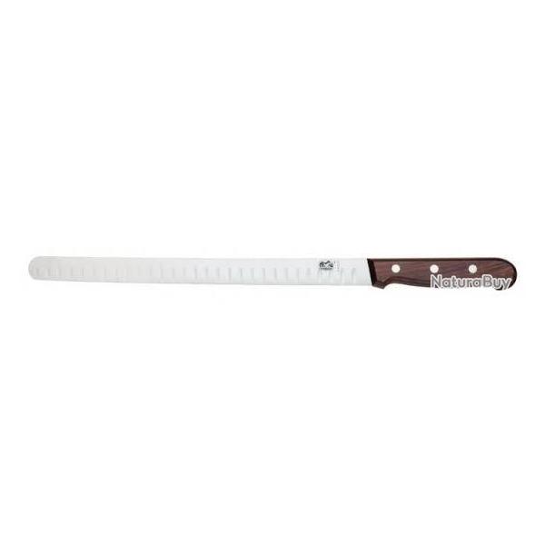 COUTEAU A JAMBON / SAUMON ALVEOLE 30 CM VICTORINOX BOIS