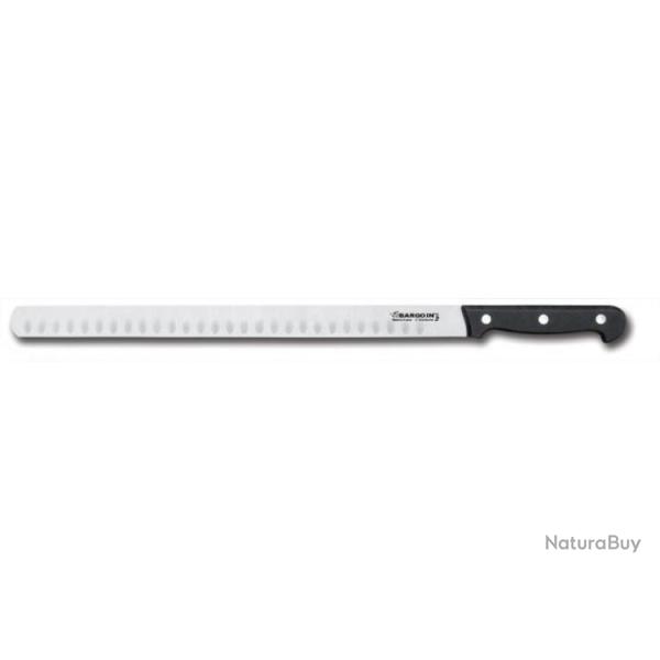 COUTEAU � JAMBON / SAUMON ALV�OL� 33 CM BARGOIN