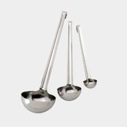 LOUCHE MONOBLOC INOX 18/10 12 cm