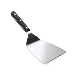 SPATULE INOX COUDEE (Id&eacute;ale pour Plancha)
