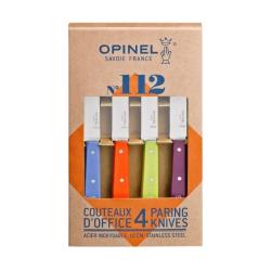 COFFRET 4 COUTEAUX OFFICE OPINEL ACIDULES