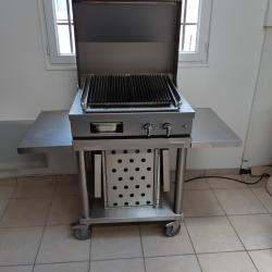 GRIL PIERRES DE LAVE GAZ OPEN COOK 720