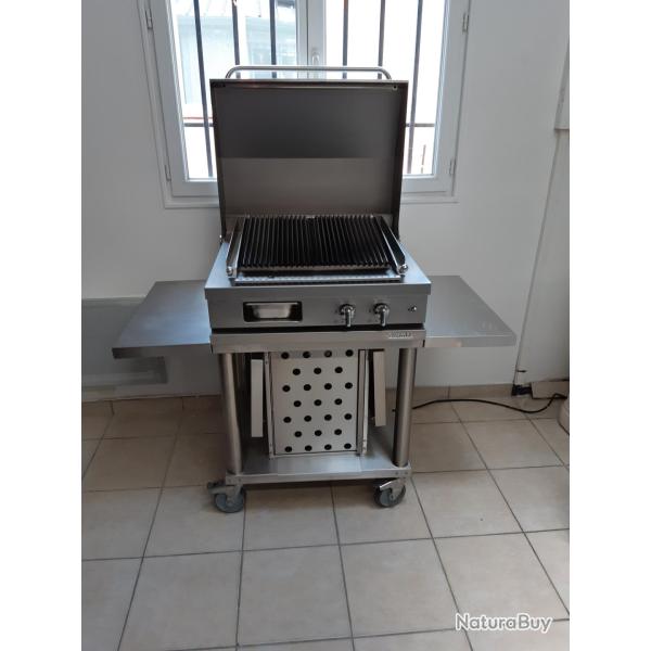 GRIL PIERRES DE LAVE GAZ OPEN COOK 720