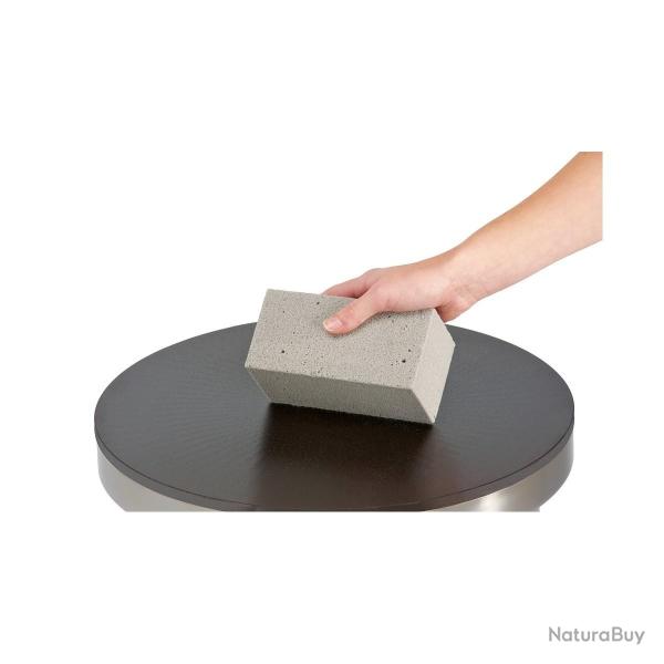 PIERRE ABRASIVE PLAQUE FONTE CREPIERE