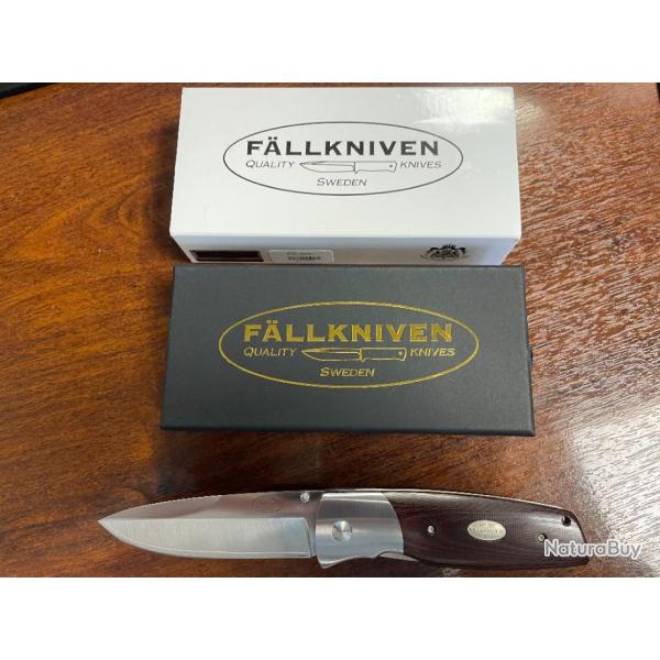 Couteau FALLKNIVEN PXLmm micarta - Lame 88mm - Manche micarta - Clip