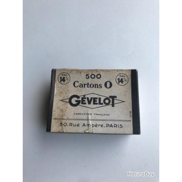 Carton operculeur 14 mm GEVELOT