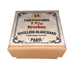 7 mm broches ou 7mm Lefaucheux: Reproduction boite cartouches (vide) HB 8665337