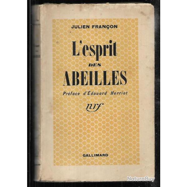 l'esprit des abeilles de julien fran�on pr�face d'�douard herriot