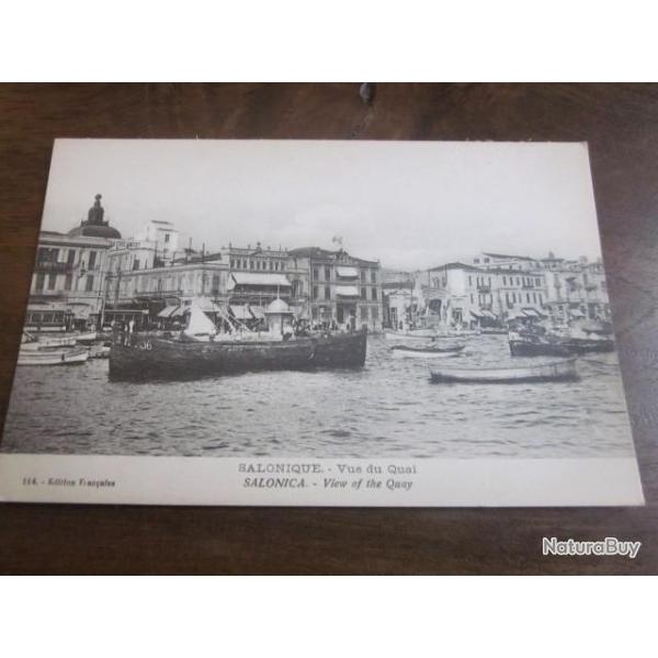 CP  SALONIQUE VUE DU QUAI