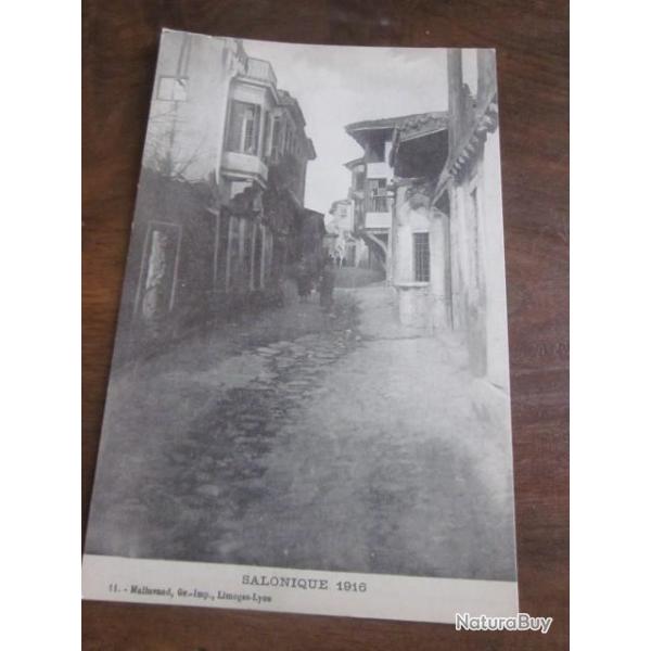 CP  VUE D ENSEMBLE COIN DE RUE