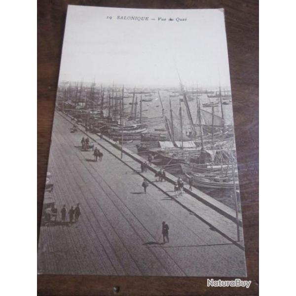 CP  SALONIQUE VUE DU QUAI  I