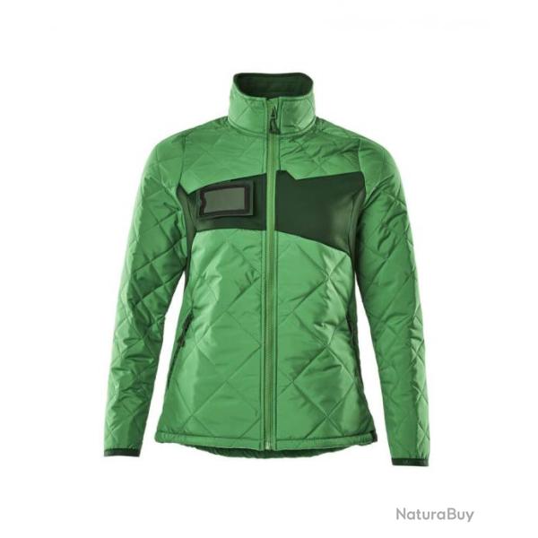 Veste hydrofuge pour femme MASCOT 18025-318 L Vert gazon / Vert bouteille