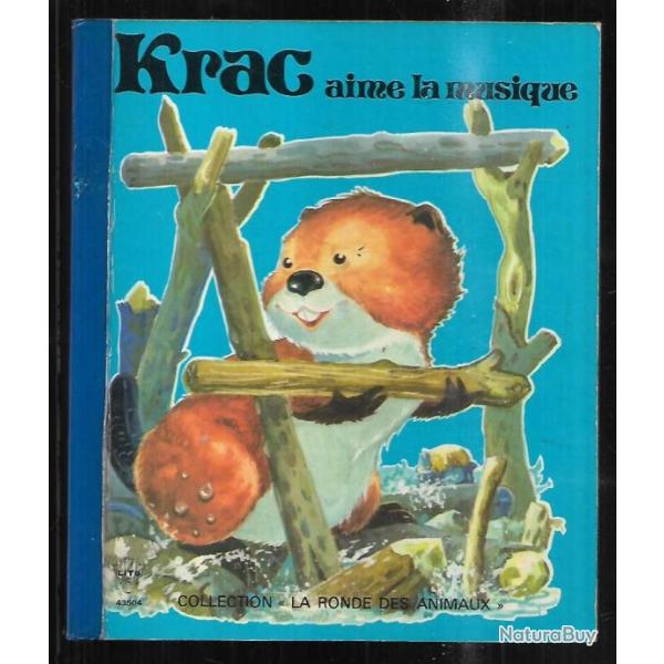 krac aime la musique de janine ancelet illustrations de matal enfantina , castor