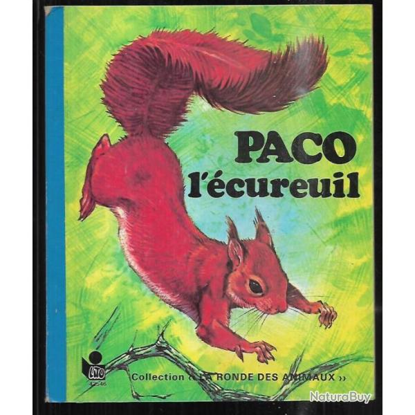 paco l'�cureuil de robert dallet enfantina ,