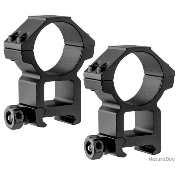 Colliers de montage Haut UTG 30 mm rail 21mm Picatinny Weaver