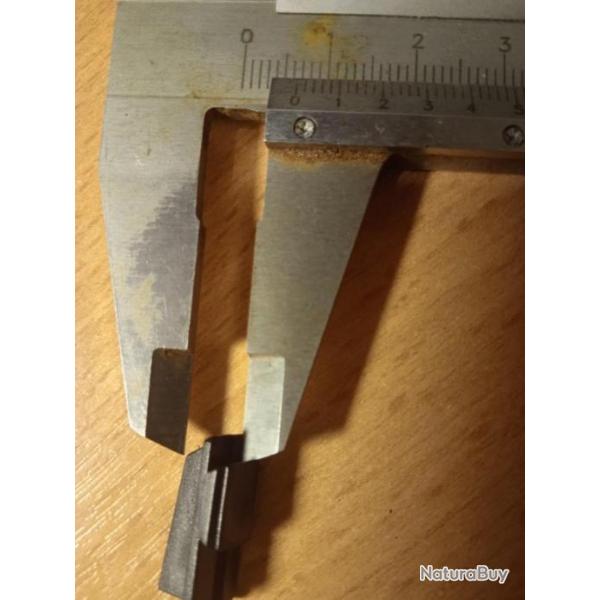 Guidon plastique queue d'aronde