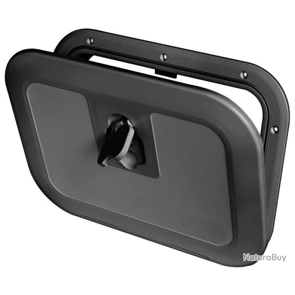 Trappe d'inspection � ras noir 380 x 280 mm
