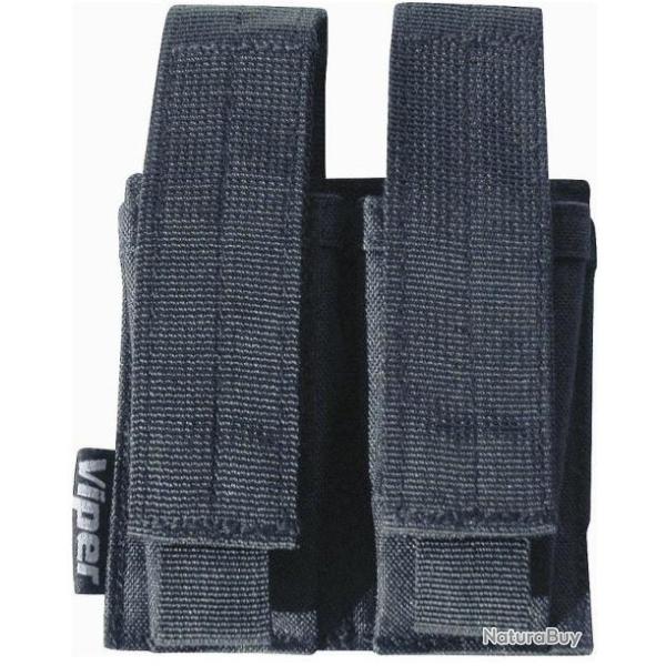  Poche Molle double chargeur pistolet Viper Tactical NOIR