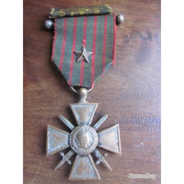 Medaille guerre 14/18  barette toile