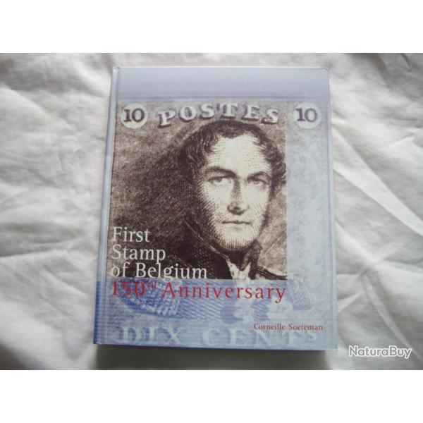 Livre sur le 150�me anniversaire du timbre belge