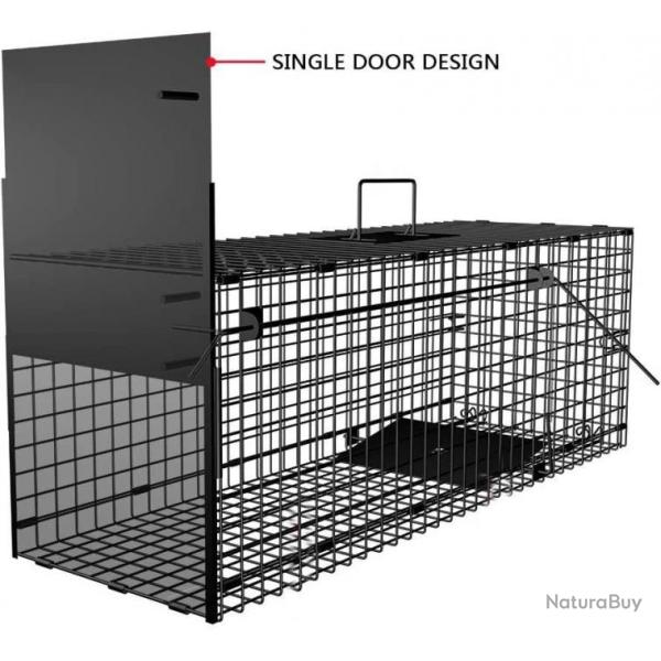 Pi�ge Animalier Cage Pi�ge � Martre Pi�ge � Chat Pi�ge � Renard Pi�ge Vivant 78x26x29cm