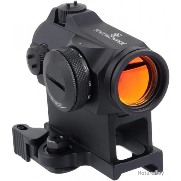 Viseur Tactique Reflex Rouge Luminosit� Airsoft 20mm Montage sur Rail pour la Chasse Professionnel