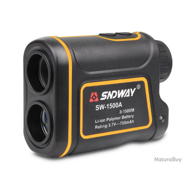 Tlmtre Laser 1500 mtres - 5 fonctions