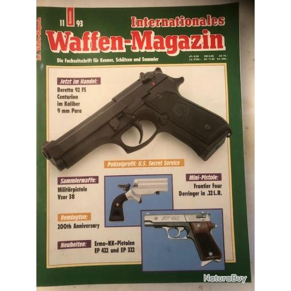 Revue Internationales Waffen-Magazin 11 Nov 93 et21