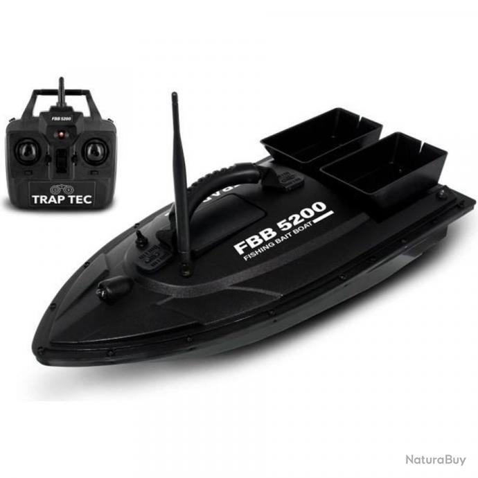 Bateau Amorceur Peche RjcdOPL Bateau D'appâts, Bateau Amorceur Télécommandé 500M, Double Bateau Amorceur Gps