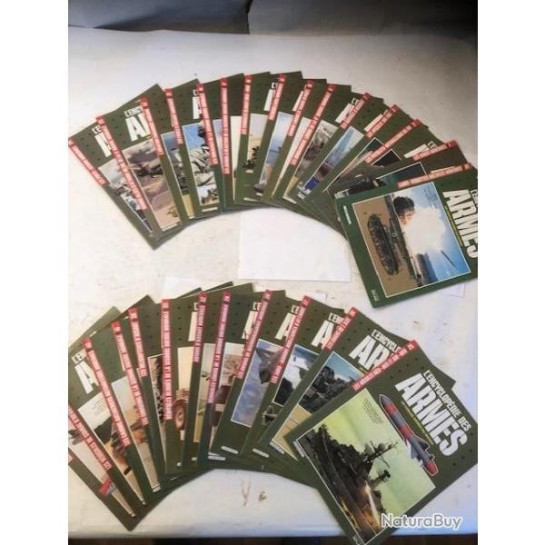 Lot Revues L'Encyclopdie des armes - lot de 27 revues et22