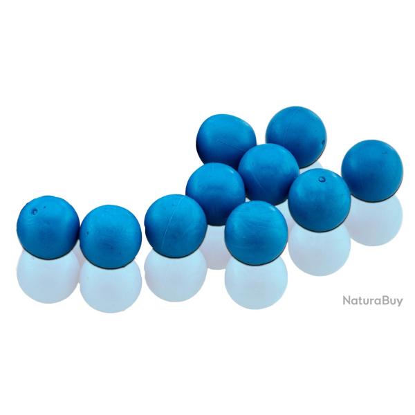Cal. 50 - Billes de D�fense caoutchouc- Tube de 10 billes - Concorde Defender