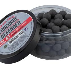 Cal. 43 - Billes de D&eacute;fense caoutchouc - Bo&icirc;te de 100 billes