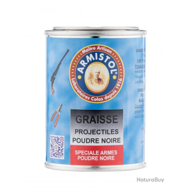 Graisse pour projectiles poudre noire