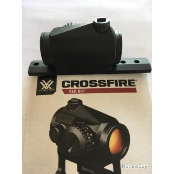 Rail extra plat pour Vortex CROSSFIRE avec : browning,Benelli, Remington, Verney-Caron, Winchester