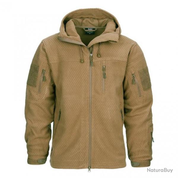 Veste Polaire Hexagon Respirante Sable