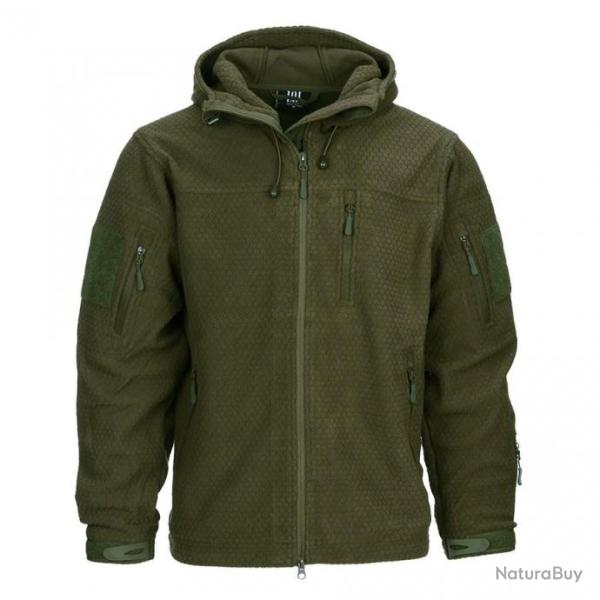 Veste Polaire Hexagon Respirante Vert