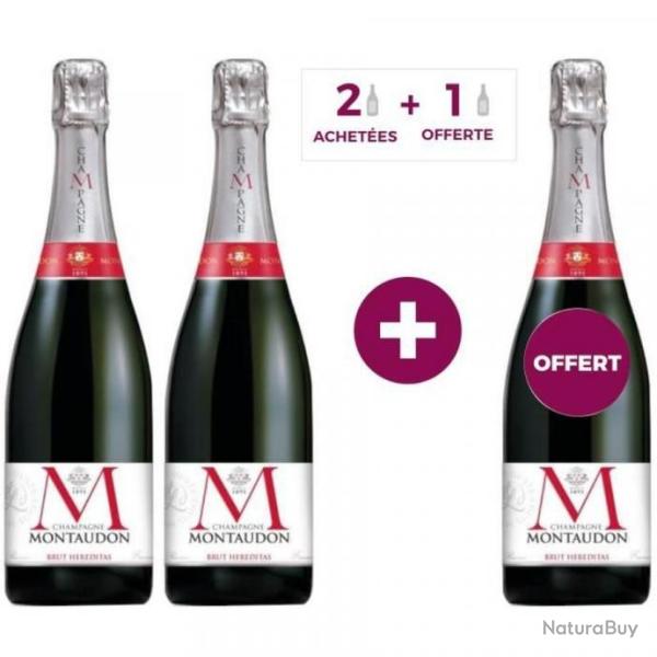 Lot de 3 bouteilles de champagne de luxe - Livraison gratuite et rapide