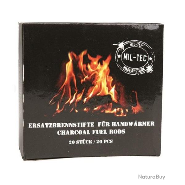 Charbon pour chaufferette 20 pi�ces