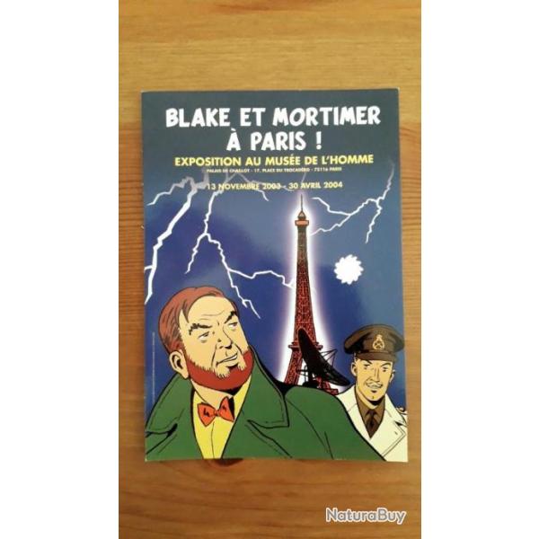 Carte postale Blake et Mortimer � Paris !
