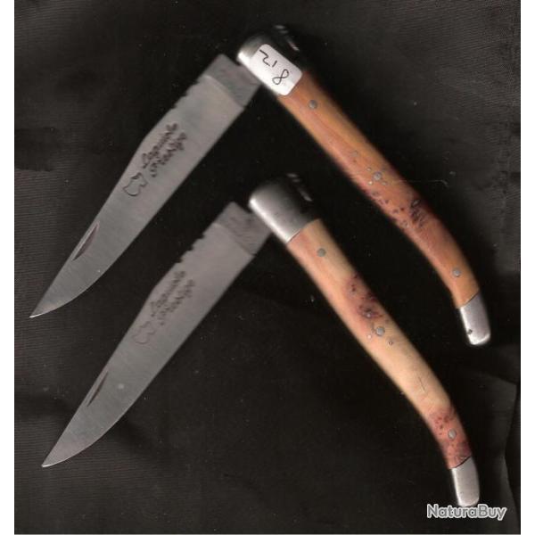 CADE GENEVRIER odorant GRATUIT   LAGUIOLE 12 Couteau Grav� INITIALES