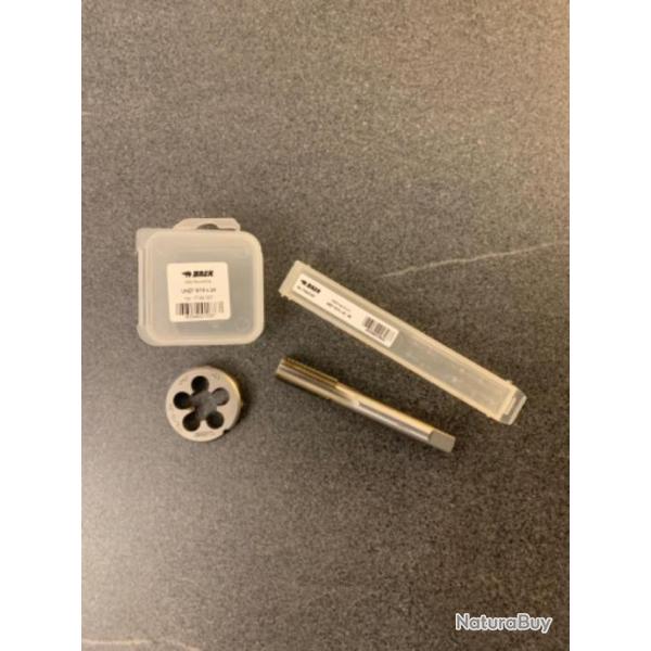 Taraud et fili�re 9/16x24