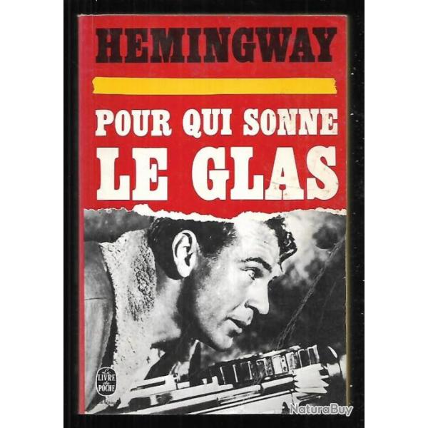 pour qui sonne le glas d'hemingway livre de poche guerre d'espagne