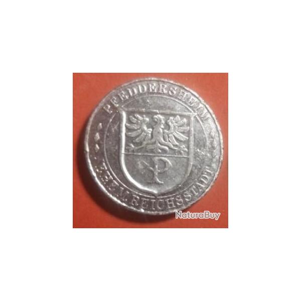 Un jeton Pfeddersheim Ehem. Reichstadt. 1650.