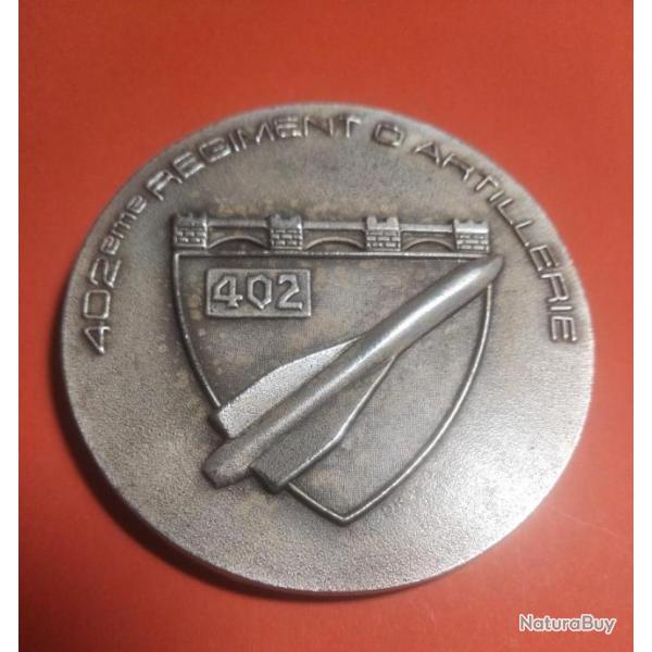 M�daille 402 �me R�giment d'artillerie Antia�rienne Hawk. France.