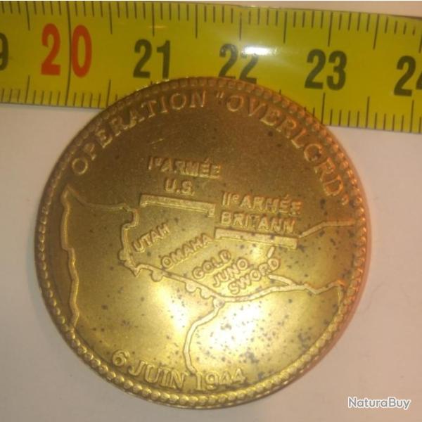 M�daillon 50e anniversaire d�barquement Normandie - 1994.