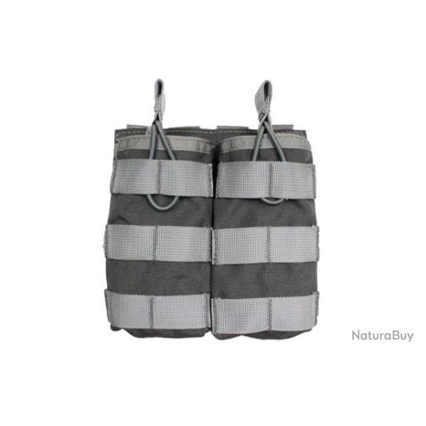 POCHE DOUBLE MOLLE 5.56 M4 GRISE TACTICAL OPS