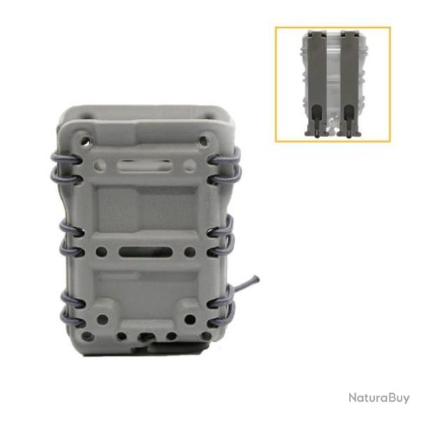 POCHE MOLLE 7.62 (417 ET G3) EXTENSIBLE GRISE TACTICAL OPS