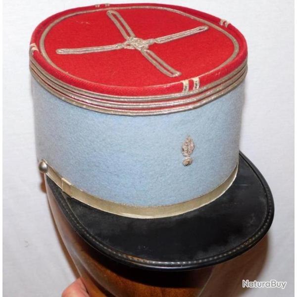 ANCIEN KEPI CHEF ESCADRON ARME BLINDEE CAVALERIE  - ANNEES 1970-80  #.2