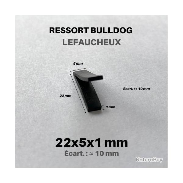 Ressort Bulldog [22x5x1] �cart 10 mm